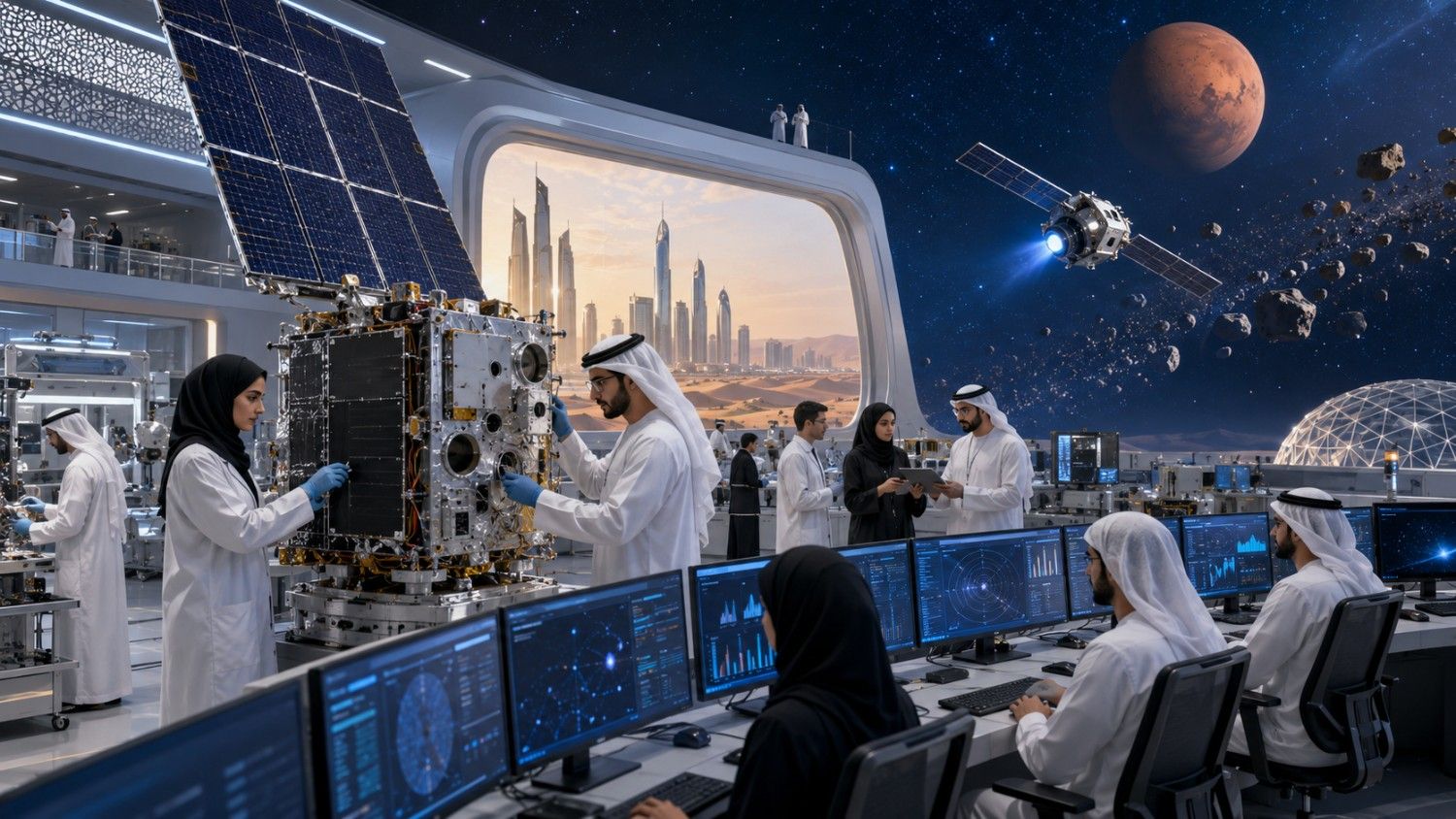 National Capacity Building in the UAE Space Sector: Strategic Frameworks, International Collaboration, and the Development of Next-Generation Emirati Space Scientists
