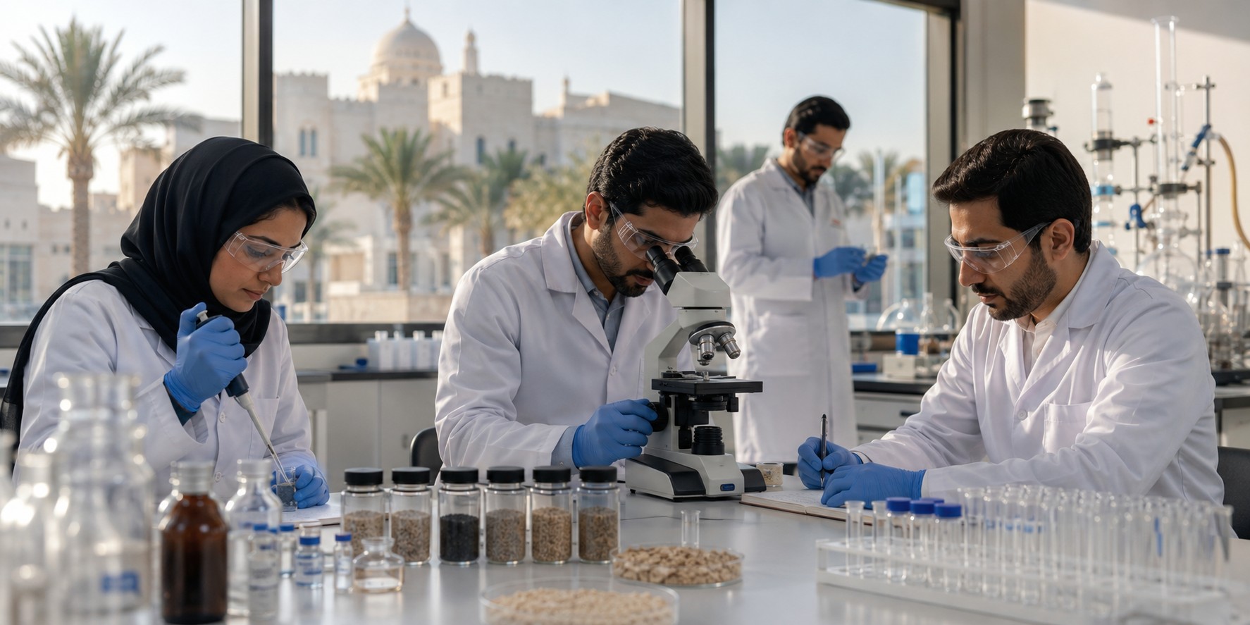فريق بجامعة الإمارات يطور محفزًا أخضر لإنتاج الهيدروجين
