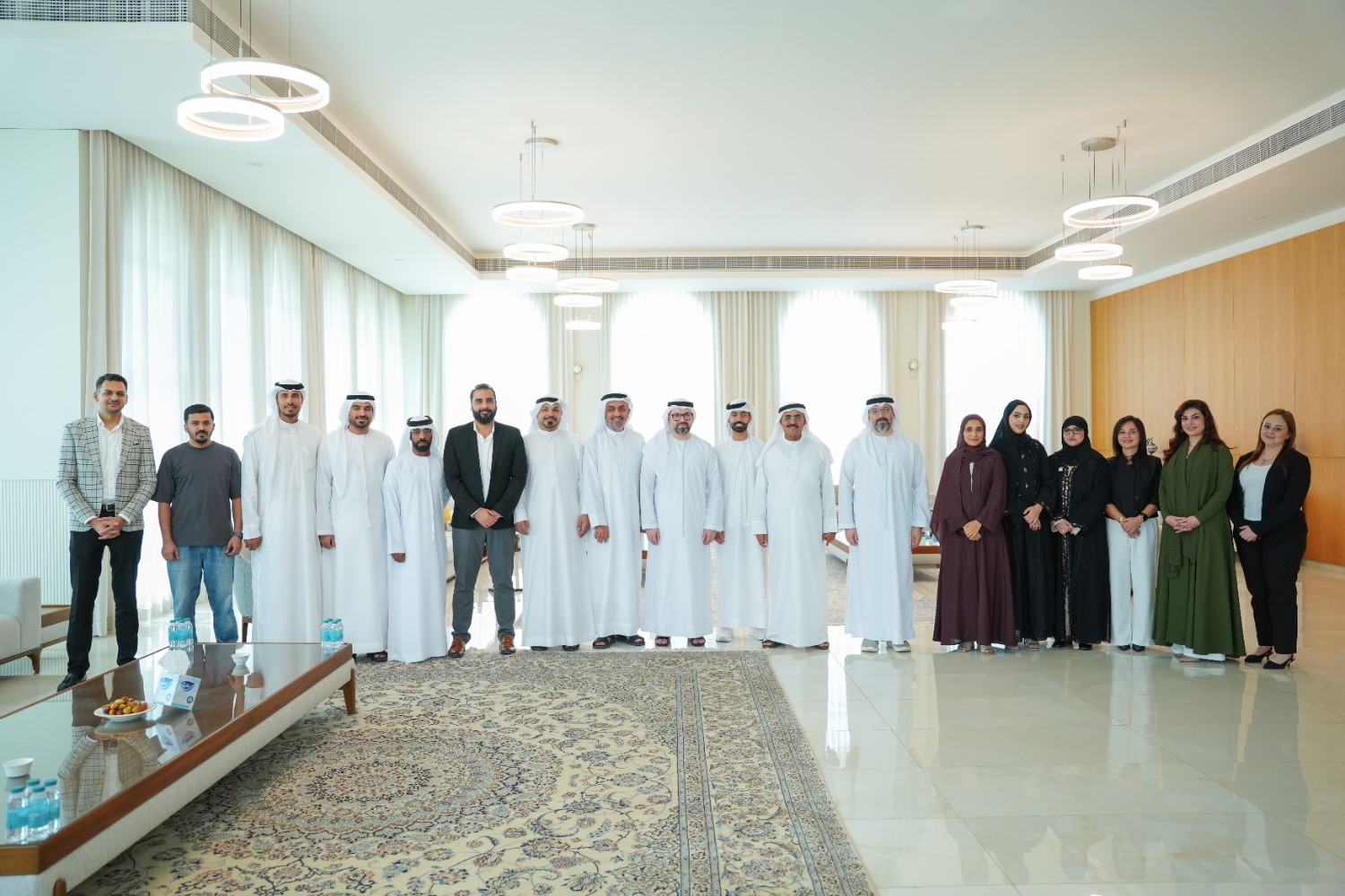 Abdulla Belhaif Al Nuaimi Chairs Emirates Scholar Center Team Meeting to Discuss the Plan for the Next Phase