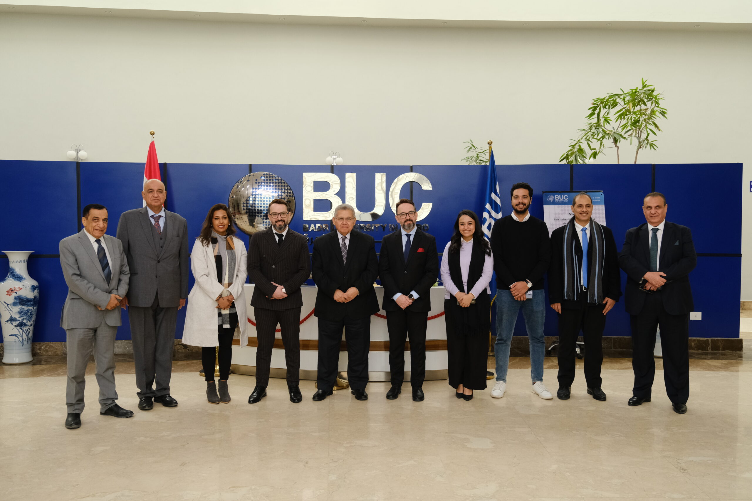 Emirates Scholar Delegation Hosted by Badr University in Cairo.
