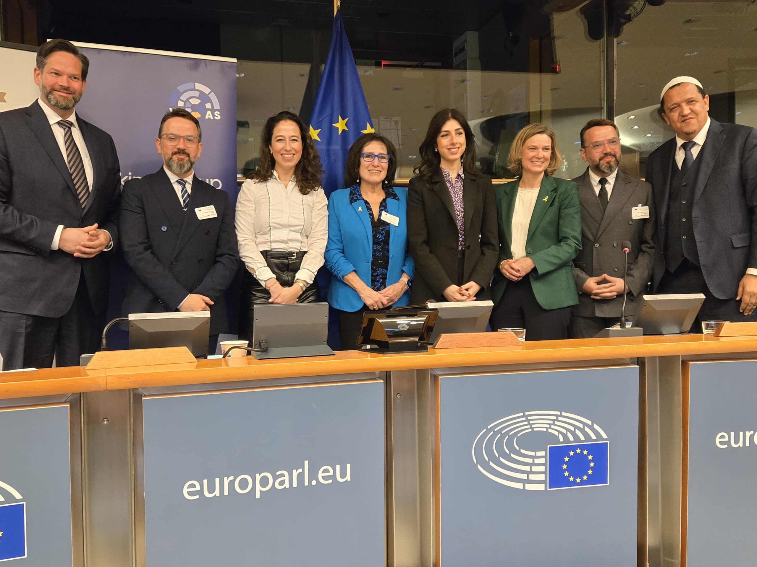 Emirates Scholar Participates in a Special Meeting at the European Parliament in Brussel